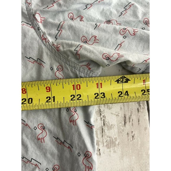 Retrofit Brand MFG Flamingo Tropical Mens Button Down Shirt Size L Large - Picture 5 of 6